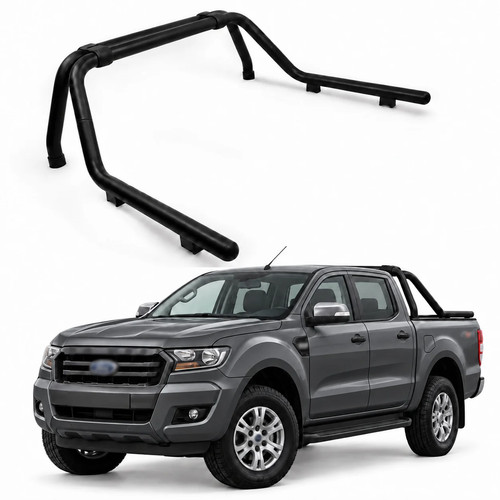 Black roll bar sports - bar,
